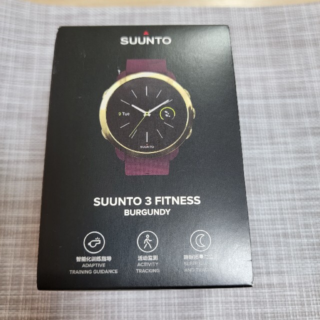 SUUNTO(スント)の【新品】スント SUUNTO 3 FITNESS Burgundy  ユニセック スポーツ/アウトドアのランニング(その他)の商品写真