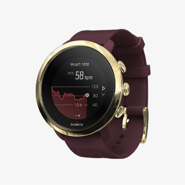 SUUNTO(スント)の【新品】スント SUUNTO 3 FITNESS Burgundy  ユニセック スポーツ/アウトドアのランニング(その他)の商品写真