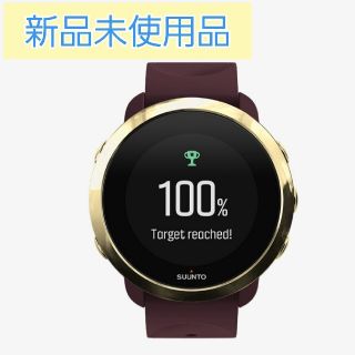 スント(SUUNTO)の【新品】スント SUUNTO 3 FITNESS Burgundy  ユニセック(その他)