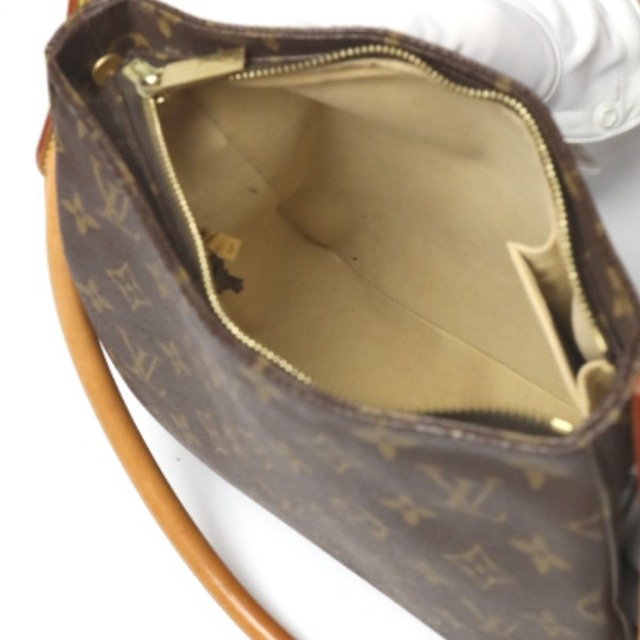 LOUIS VUITTON ルイ・ヴィトン ハンドバッグ M51146 モノグラム ルーピング MM ハンドバッグ ブラウン系