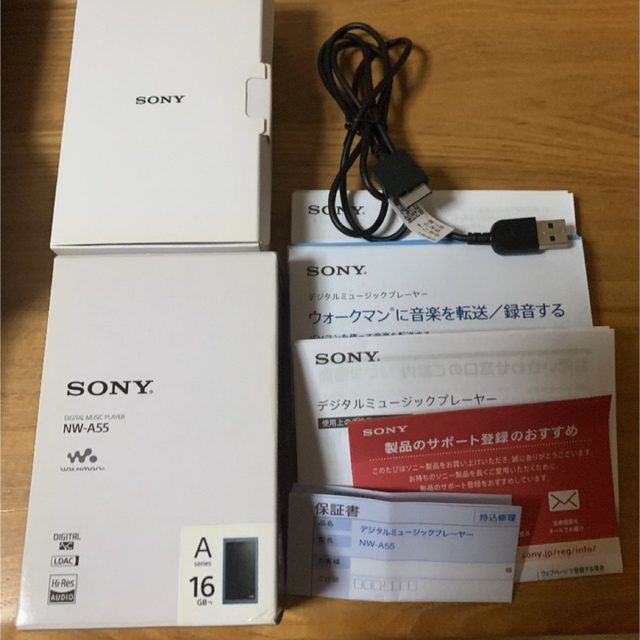 SONY(ソニー)のSONY  ウォークマン Aシリーズ NW-A55(L) スマホ/家電/カメラのオーディオ機器(ポータブルプレーヤー)の商品写真