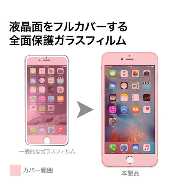 期間限定値下げ‼️全面保護✨スーパークリア‼️ガラスフィルム✨ スマホ/家電/カメラのスマホアクセサリー(モバイルケース/カバー)の商品写真