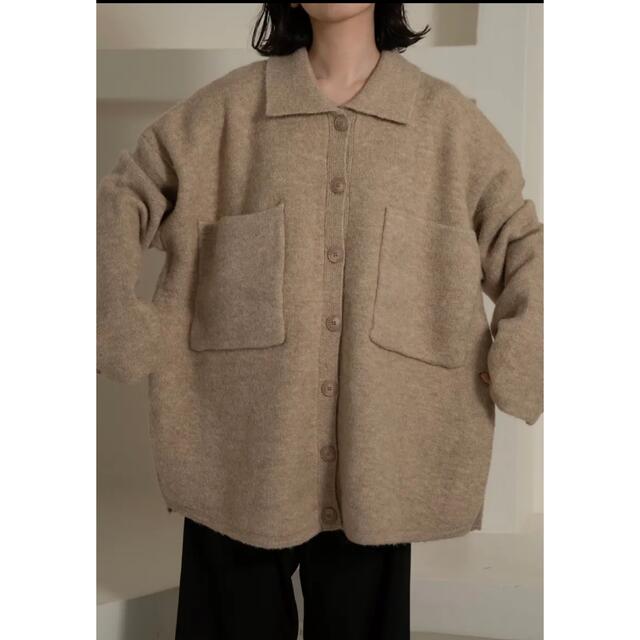 over size knit outer ニット+セーター