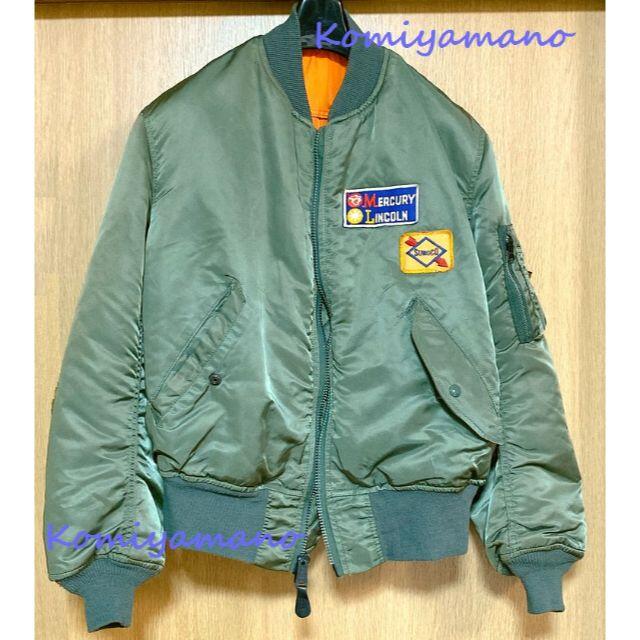 絶版 90s USA製 ALPHAINDUSTRIES製 MA-1 ブラック M