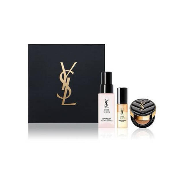 Yves Saint Laurent Beaute(イヴサンローランボーテ)のYSLピュアショットノエルミニセット コスメ/美容のスキンケア/基礎化粧品(美容液)の商品写真