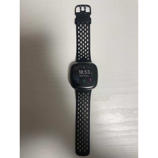 年末特価！【Suica対応】Fitbit Sense フィットビット　箱あり メンズの時計(腕時計(デジタル))の商品写真