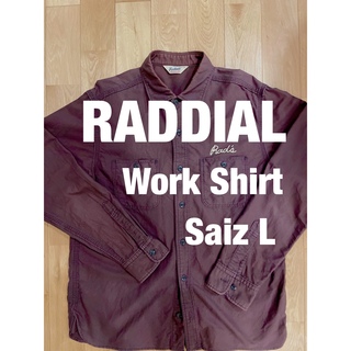 RADIALL - radiall 半袖 チェックシャツ ブルー Mサイズの通販｜ラクマ