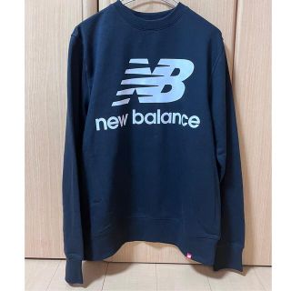 ニューバランス(New Balance)の未使用　新品　ニューバランス　メンズ　スウェット トレーナー　ブラックLサイズ(スウェット)