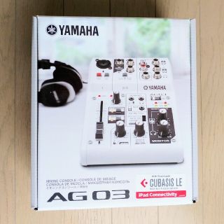 ヤマハ(ヤマハ)のryu-ryu様専用 YAMAHA AG03 マイクセット(オーディオインターフェイス)