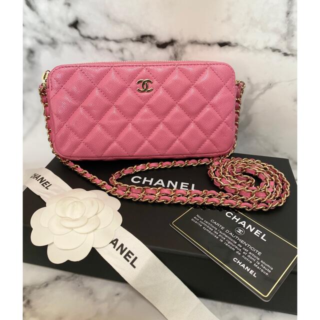 【ご購入者様決定しました☆】CHANEL マトラッセ チェーンウォレット | フリマアプリ ラクマ