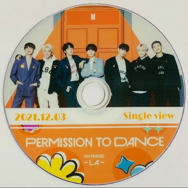 防弾少年団(BTS)(ボウダンショウネンダン)のBTS PERMISSION TO DANCE ON STAGE LA エンタメ/ホビーのDVD/ブルーレイ(ミュージック)の商品写真