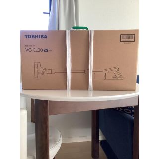 トウシバ(東芝)の東芝 コードレスクリーナー VC-CL20(W)(1台)(掃除機)