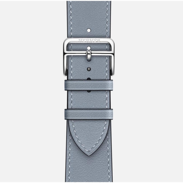 Apple Watch エルメス 41mm ブルー・ラン シングルストラップ-