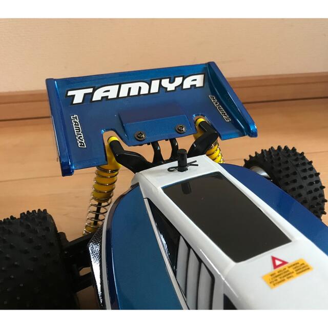 【新品！フルベアリング！】タミヤ 1/10RC ネオスコーチャー！ エンタメ/ホビーのおもちゃ/ぬいぐるみ(ホビーラジコン)の商品写真