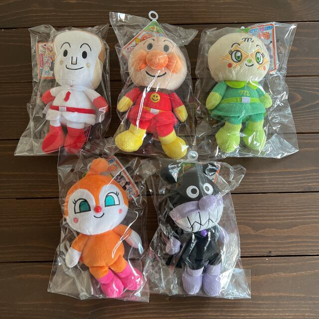 クリアランス特販 アンパンマン プリちぃビーンズS Plus 5体 新作も続々入荷中 アンパンマン プリちぃービーンズ キャラクターグッズ