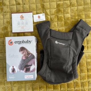 エルゴベビー(Ergobaby)のエルゴ  エンブレース　ヘザーグレー(抱っこひも/おんぶひも)