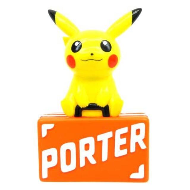 PORTER(ポーター)のポーター × ポケモン 19年 おすわりピカチュウ フィギュア イベント限定 エンタメ/ホビーのおもちゃ/ぬいぐるみ(その他)の商品写真