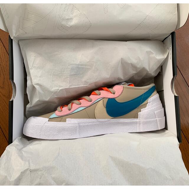 KAWS sacai Nike Blazer Low Reed 29.5cm靴/シューズ