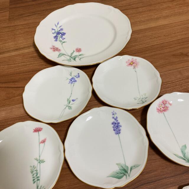 Noritake(ノリタケ)の新品未使用　ノリタケ　プレート6枚セット インテリア/住まい/日用品のキッチン/食器(食器)の商品写真