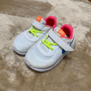 ナイキ(NIKE)のNIKE タンジュン　白14cm(スニーカー)