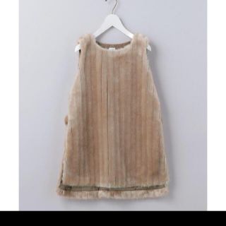 ビューティアンドユースユナイテッドアローズ(BEAUTY&YOUTH UNITED ARROWS)のくみごん様専用　6(ROKU)　FAKE FUR VEST/ファーベスト38(ベスト/ジレ)