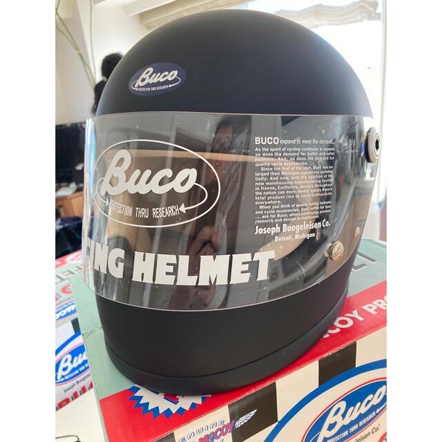 【即日発送】  McCOY TOYS 未使用 - McCOY TOYS Buco M/L  black RACER ヘルメット/シールド