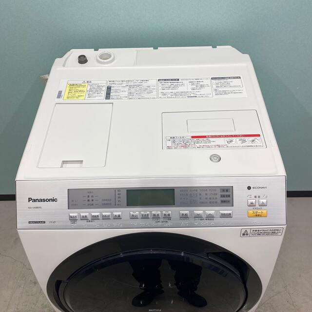 Panasonic(パナソニック)のパナソニックドラム式洗濯機　2018年製　NA-VX8800L 自動洗剤投入 スマホ/家電/カメラの生活家電(洗濯機)の商品写真