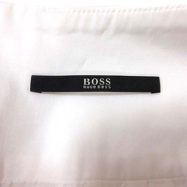 HUGO BOSS(ヒューゴボス)のヒューゴボス HUGO BOSS タイトスカート ひざ丈 36 白 ホワイト レディースのスカート(ひざ丈スカート)の商品写真