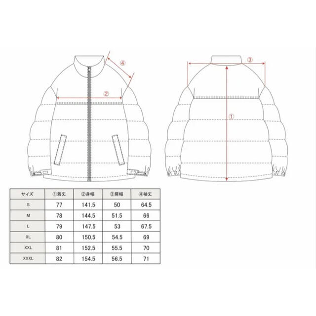 L新品　Lサイズ　88着限定　舐達麻  舐達磨 ダウン　ジャケット