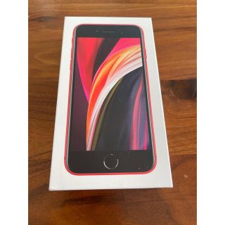 アップル(Apple)のApple iPhone se Red 64GB SIMフリー　(スマートフォン本体)