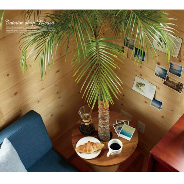 西海岸風　プランターテーブル　30センチ ハンドメイドのインテリア/家具(インテリア雑貨)の商品写真