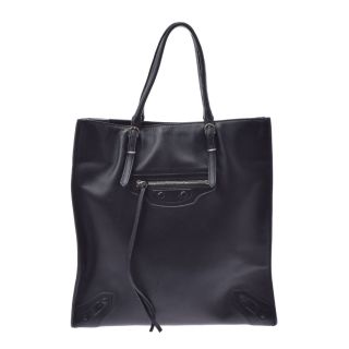 バレンシアガ(Balenciaga)のバレンシアガ  ペーパー A5 トートバッグ ハンドバッグ 黒(ショルダーバッグ)