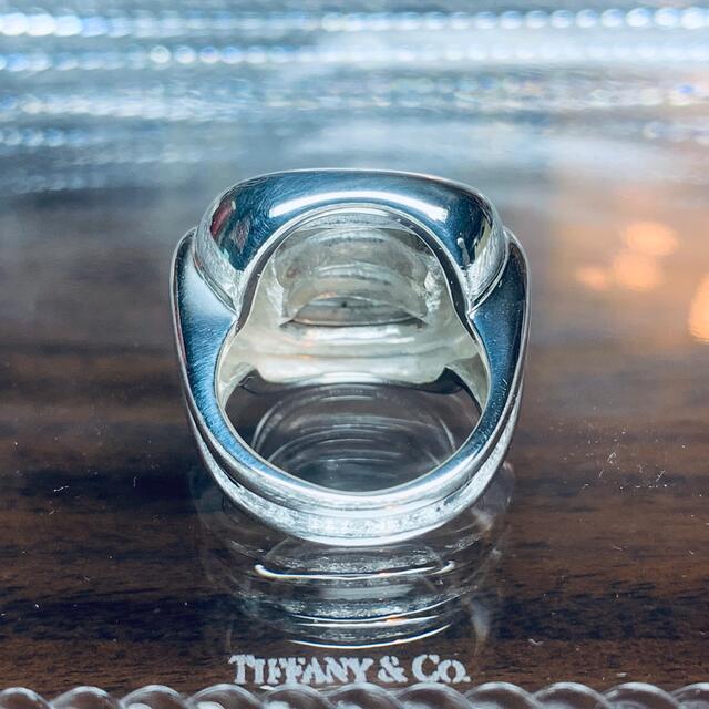 VINTAGE TIFFANYティファニー ゴールド コンビ クッション リング