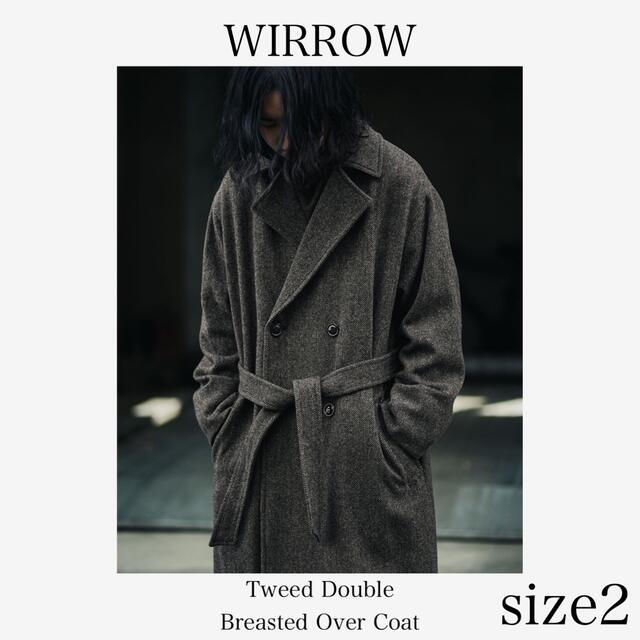 COMOLI - 21AW WIRROW (ウィロー) ダブルオーバーコート(ツイード)の