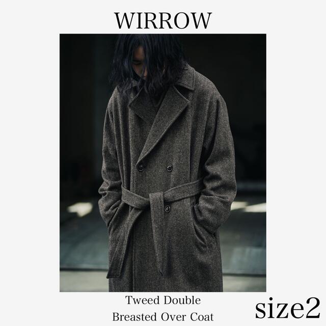 経典ブランド COMOLI - 21AW WIRROW (ウィロー) ダブルオーバーコート