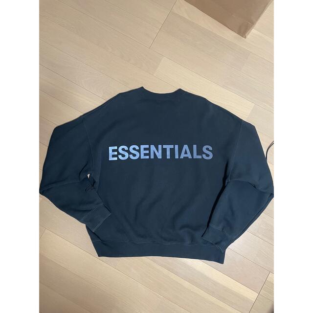 essentials リフレクターロゴ　Lサイズ　 fear of god