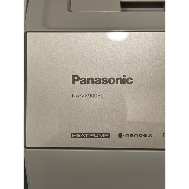 Panasonic(パナソニック)の【美品 長期保証6年付】Panasonic ドラム式洗濯機NA-VX900BL スマホ/家電/カメラの生活家電(洗濯機)の商品写真