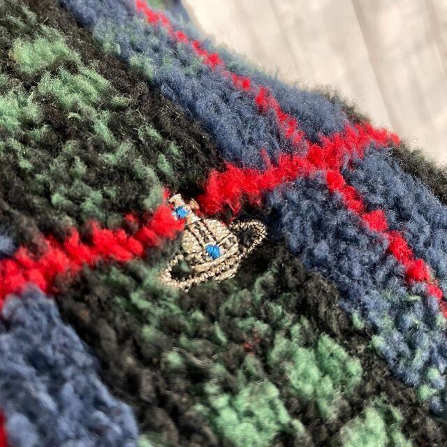 人気カラーリング☆オーブ刺繍】ヴィヴィアンウエストウッド チェック