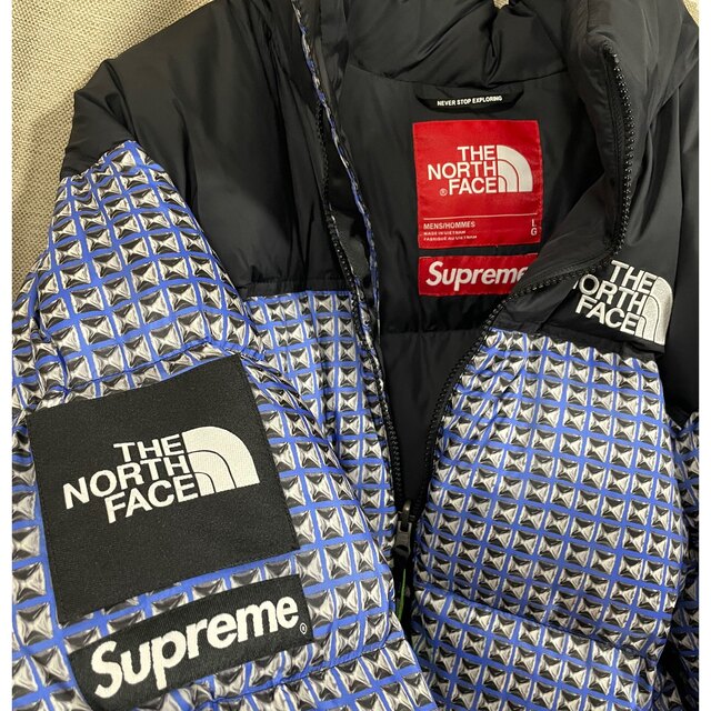 Supreme(シュプリーム)のsupreme north face studded nuptse jacket メンズのジャケット/アウター(ダウンジャケット)の商品写真