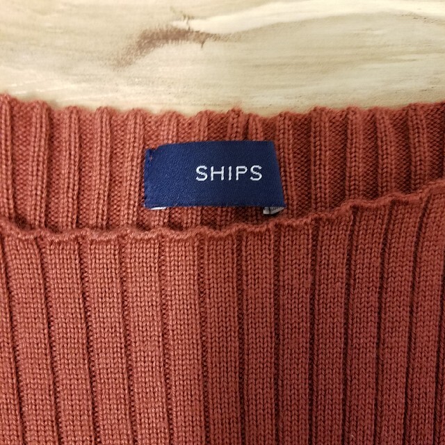 SHIPS(シップス)のSHIPS for woman ボートネックリブニット レディースのトップス(ニット/セーター)の商品写真