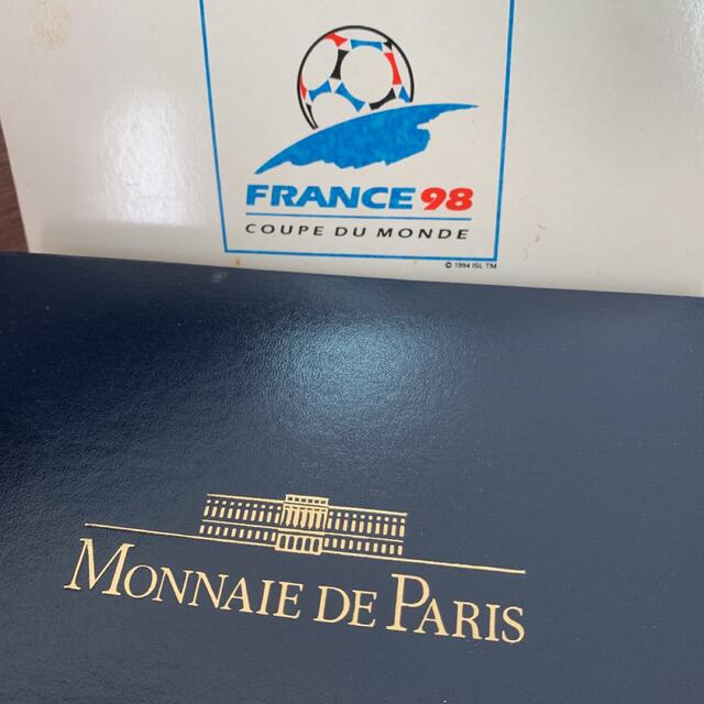 1998フランスワールドカップ公式記念コイン銀貨４種セット
