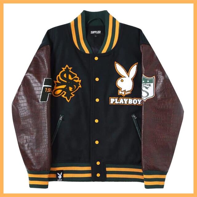 PLAYBOY - SUPPLIER(サプライヤー)Playboy Stadium Jacketの通販 by sh ...