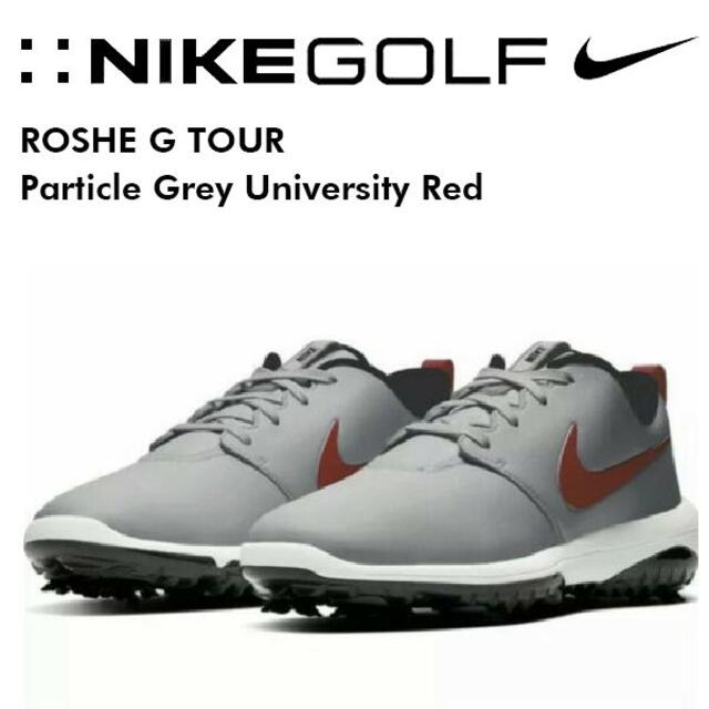NIKE - 26cm ナイキ ローシG ツアー パーティクルグレー ユニバーシティレッド