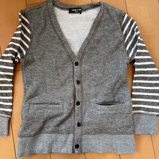 COMME CA ISM(コムサイズム)の120㎝　カーディガン キッズ/ベビー/マタニティのキッズ服女の子用(90cm~)(カーディガン)の商品写真