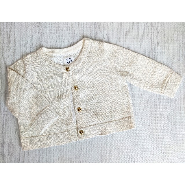 babyGAP(ベビーギャップ)のカーディガン　0-3 キッズ/ベビー/マタニティのベビー服(~85cm)(カーディガン/ボレロ)の商品写真