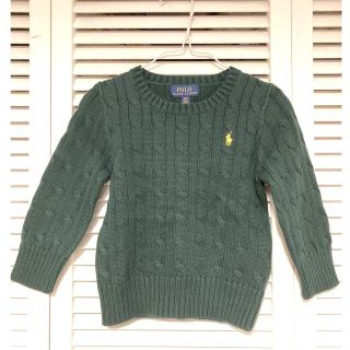 ポロラルフローレン(POLO RALPH LAUREN)の2T ラルフローレンケーブルニット(ニット)