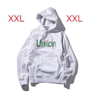 アベイシングエイプ(A BATHING APE)のBAPE X UNION  PULLOVER HOODIE GRAY / XXL(パーカー)