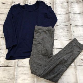 ユニクロ(UNIQLO)のユニクロ　ヒートテック　キッズ　90 100(下着)