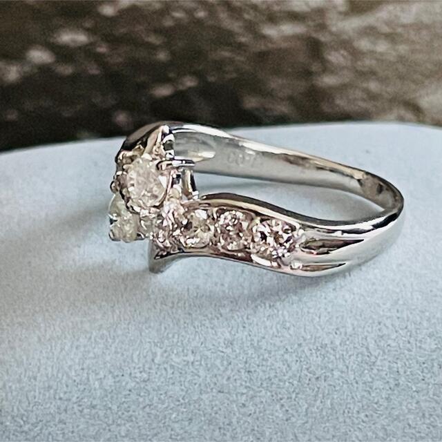 1ct💎スイートテン❤️ダイヤモンド　リング　pt900 レディースのアクセサリー(リング(指輪))の商品写真