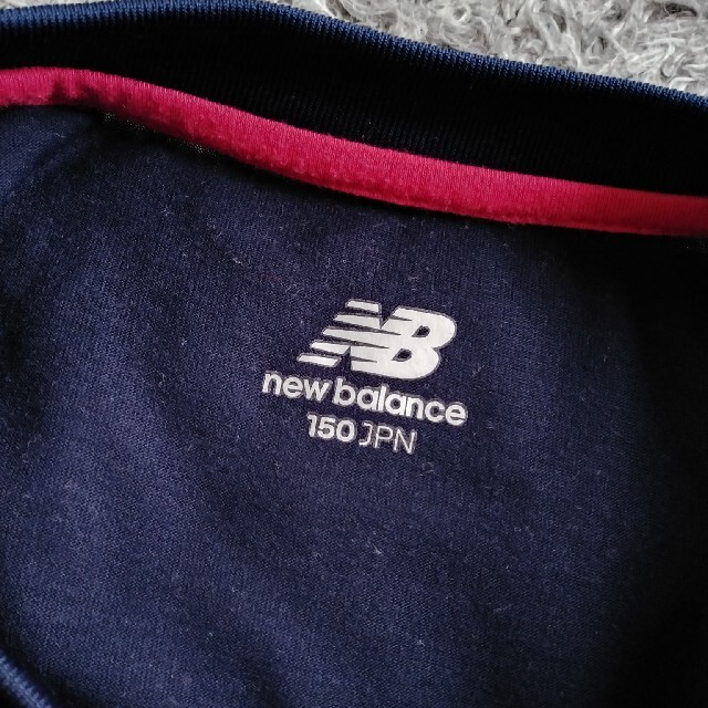 New Balance(ニューバランス)のnew balance　Tシャツ　150 キッズ/ベビー/マタニティのキッズ服女の子用(90cm~)(Tシャツ/カットソー)の商品写真